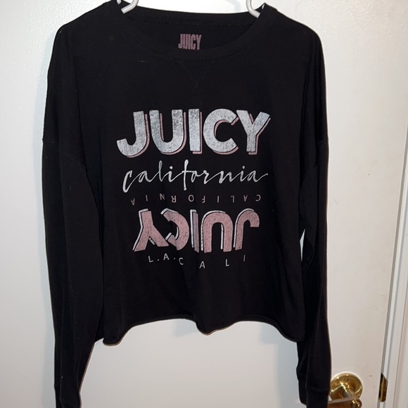 JUICY COUTURE CROP LONG SLEEVE - Picture 2 of 5